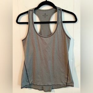 ATHLETA Tank Top Racerback Gray Chi Gray Heathered, S